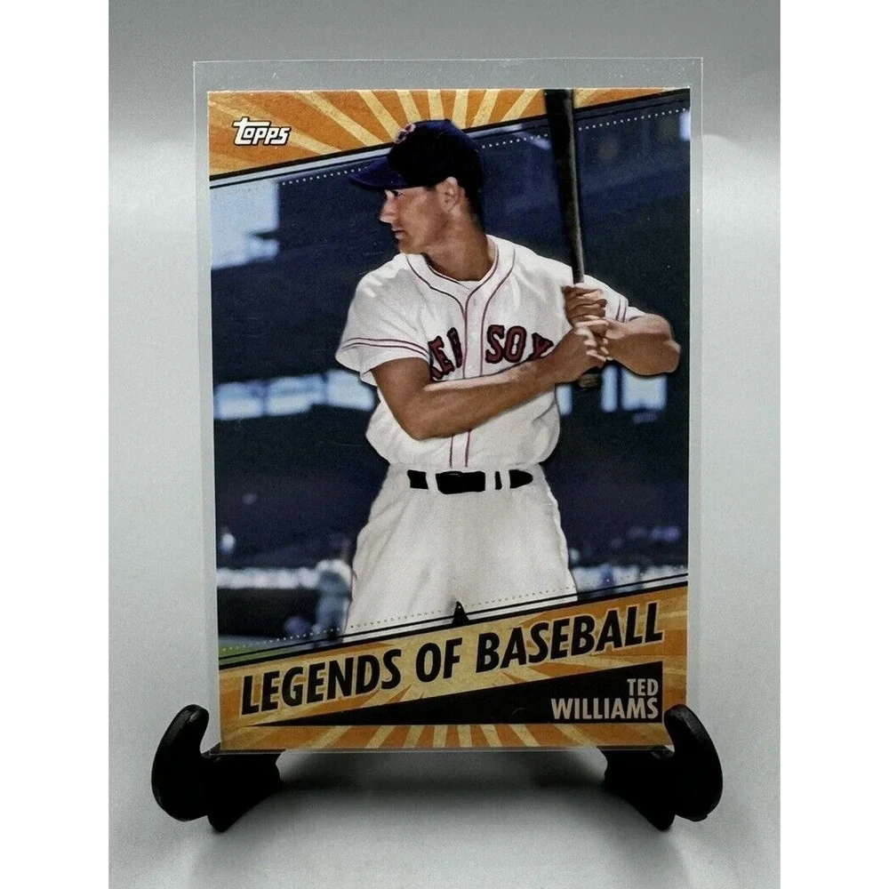 2021‎ Topps Opening Day Ted Williams #LOB-14 Legends of Baseball Red Sox 3F